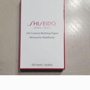 Shiseido Red and White Blotting Paper